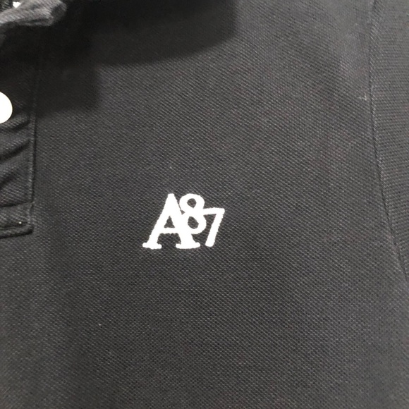 AERO POLO MENS SHIRT SZ SMALL -BLACK - Picture 3 of 3